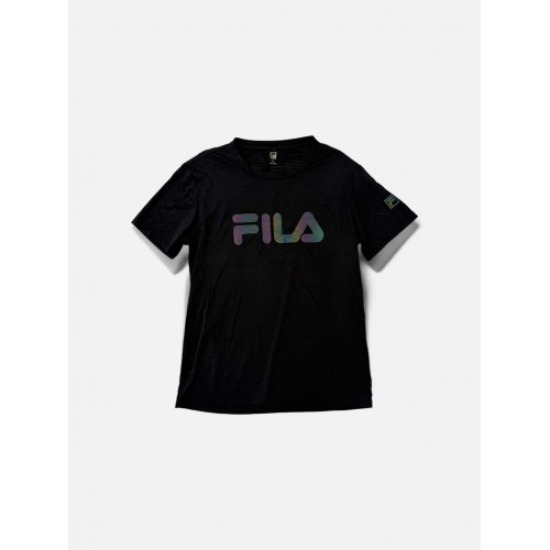 Fila Γυναικείο Graphic T-Shirt Μαύρο
